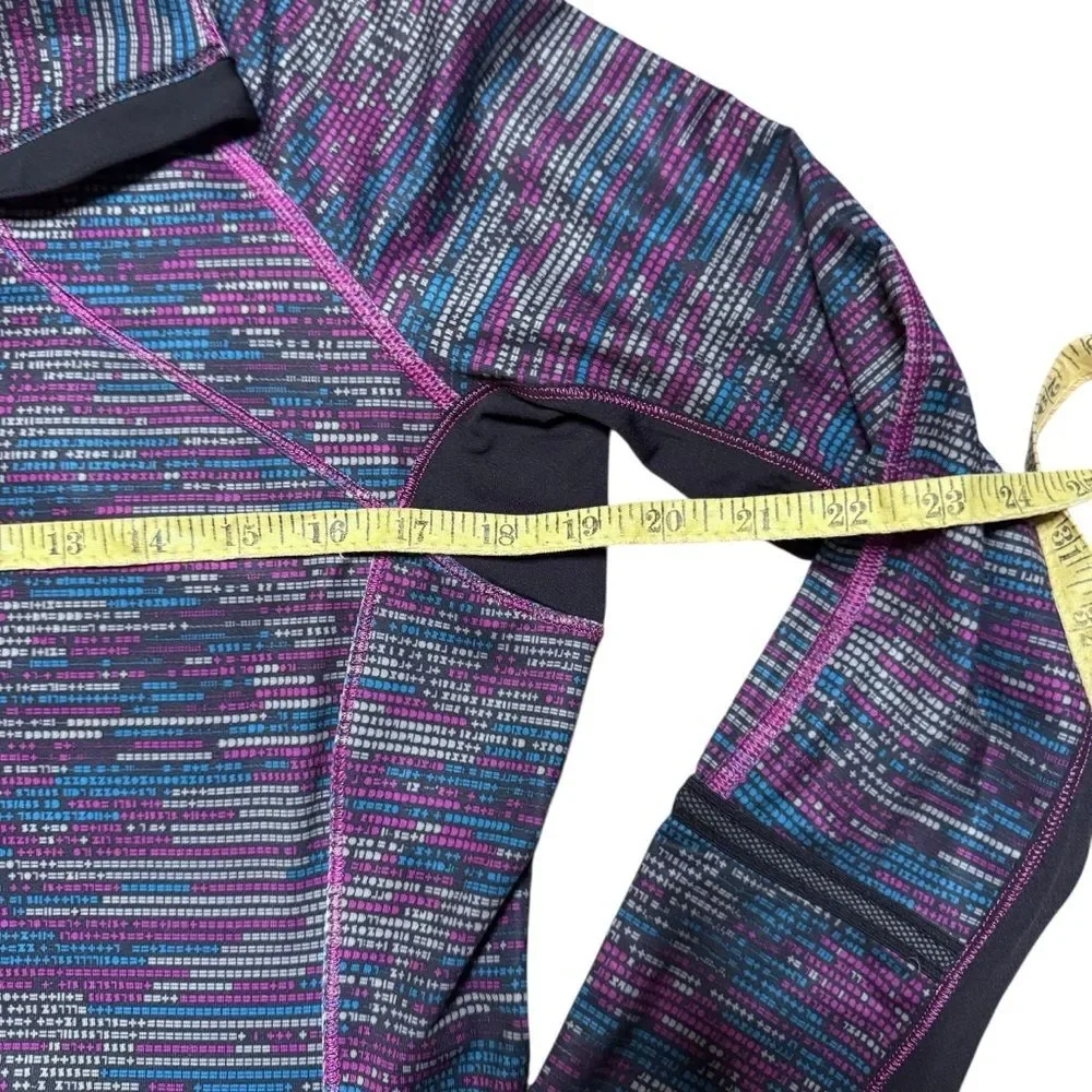 Lululemon Women's Race With Grace 1/2 Zip II 2016 SeaWheeze Size 10 (no tags)